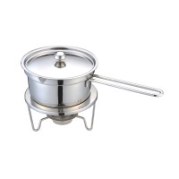 Wholesale cheap high quality stainless steel chocolate cream mini hot pot