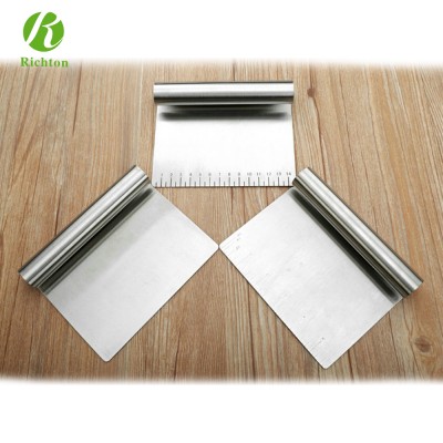 High quality factory direct sell stainless steel pastry scraper