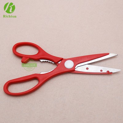 Multifunctional Stainless Steel Poultry Kitchen scissor Nutcracker Bottle opener Bone Cutter Cook Tool shear cut